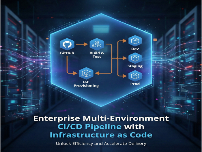 Enterprise Multi-Environment CI/CD Pipeline with AI-Driven Quality Gates