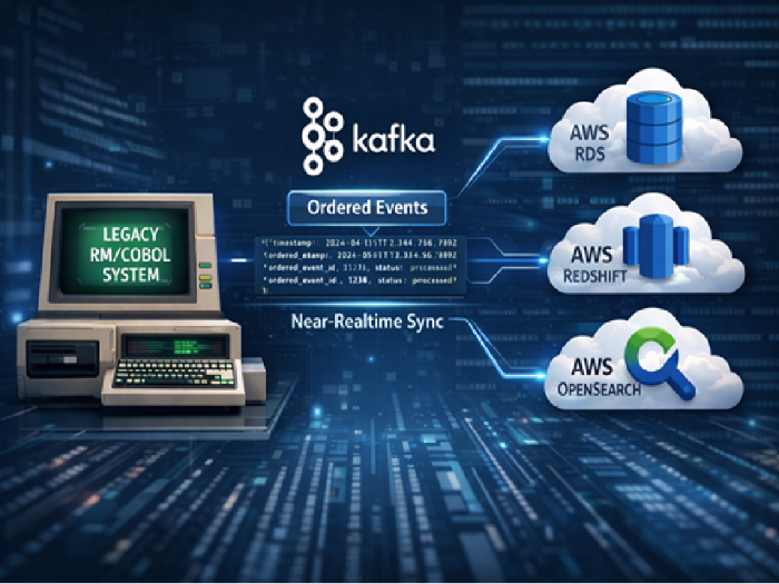 Data Integration: RM/COBOL to AWS with AI-Enhanced Analytics Pipeline