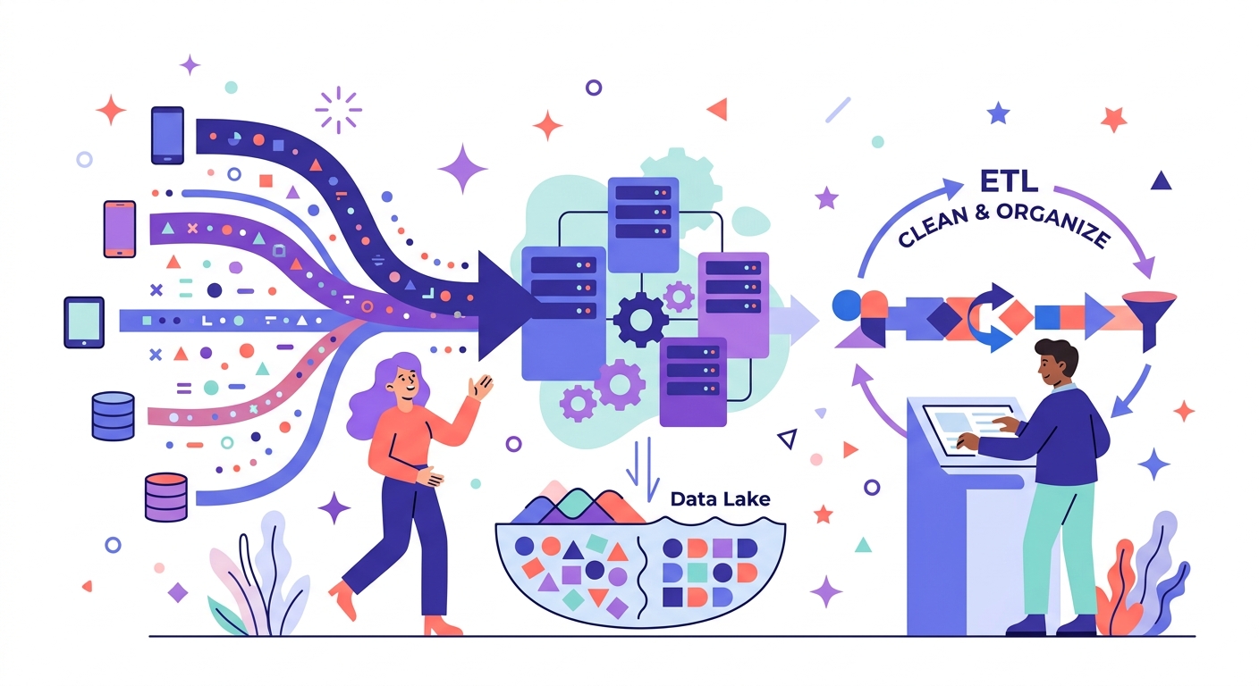 Big Data Processing & Management illustration