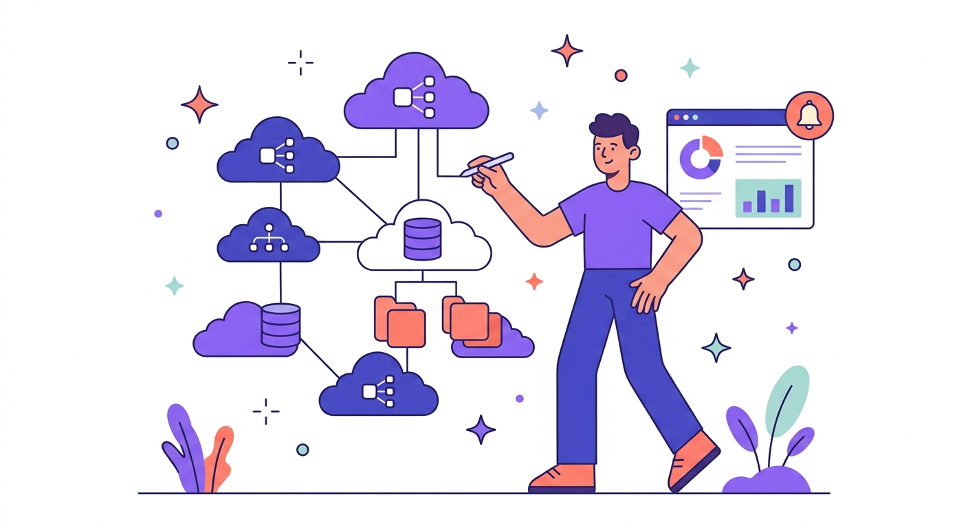 Cloud Infrastructure Design & Setup illustration