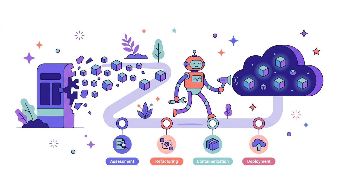 Cloud Migration & Modernization illustration