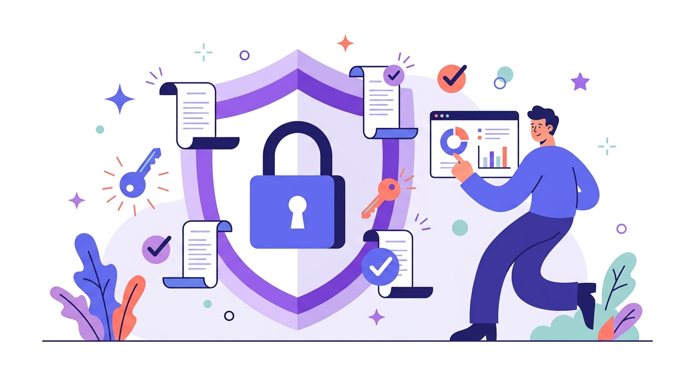 Cloud Security & Compliance illustration