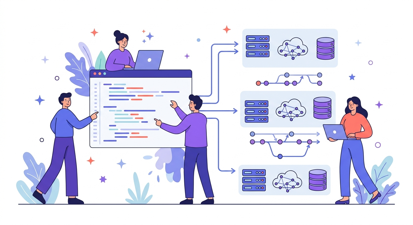 Infrastructure as Code illustration