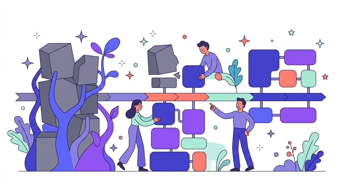 Legacy System Modernization illustration