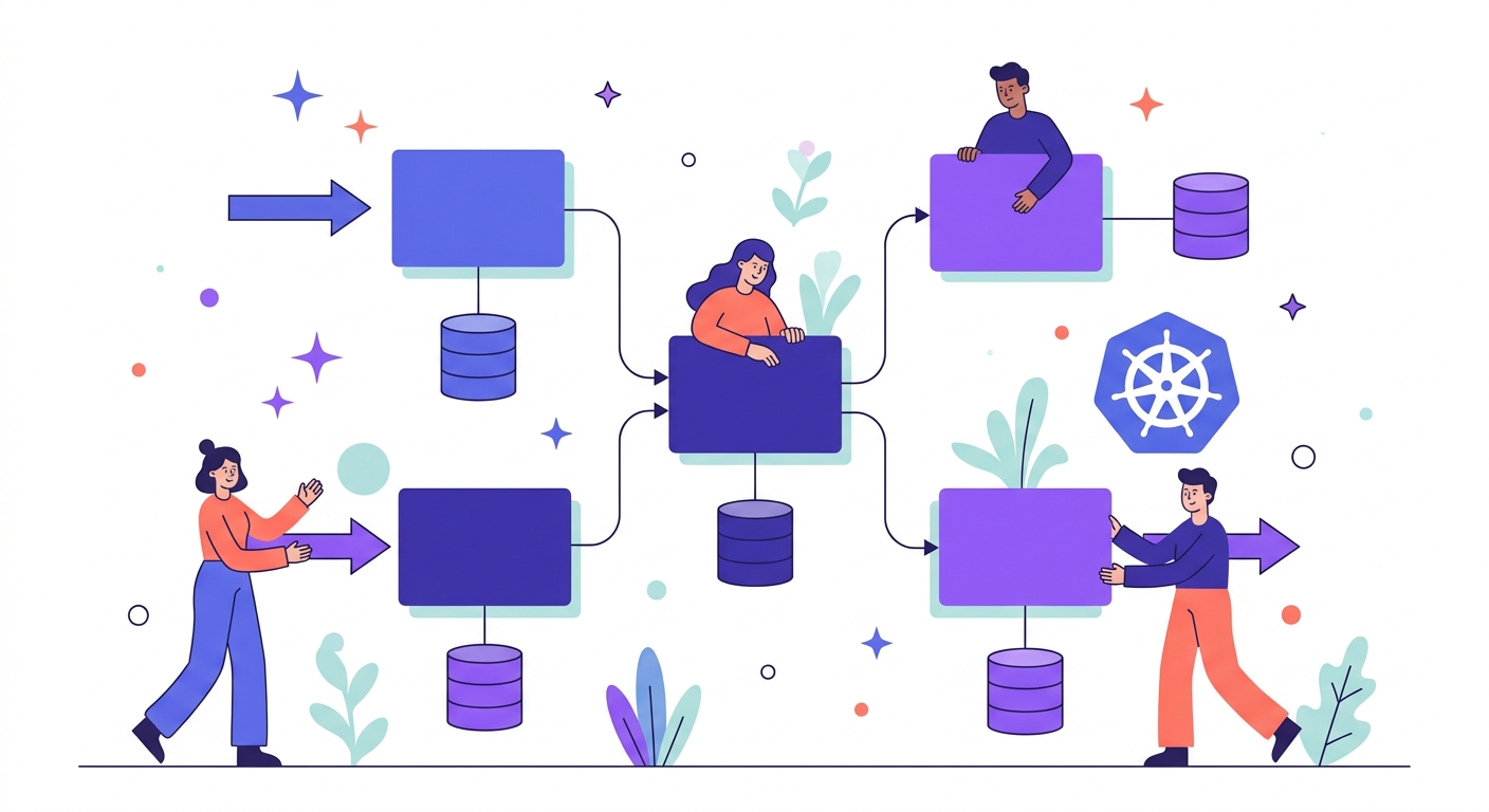 Microservices & Cloud-Native Development illustration